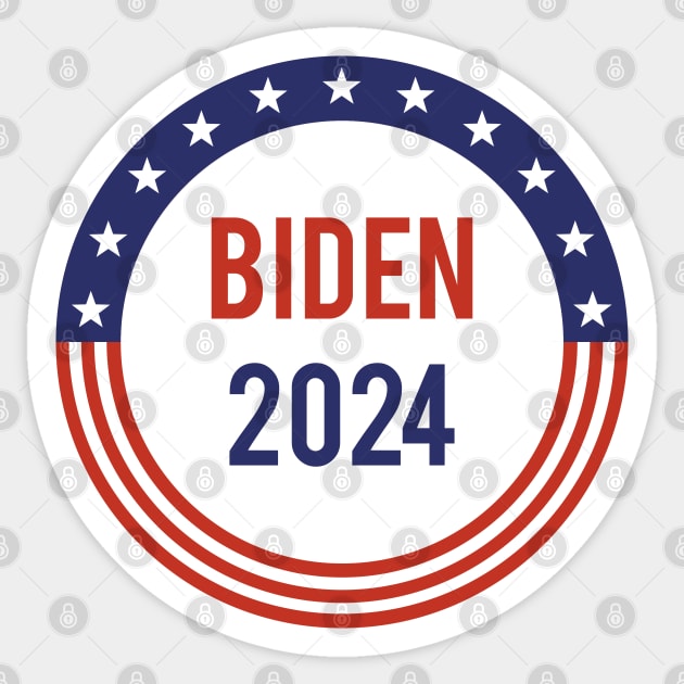 Biden 2024 Sticker by powniels